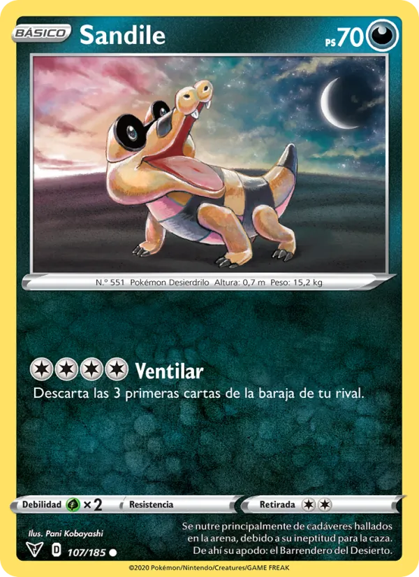 Sandile Voltaje Vívido 107/185