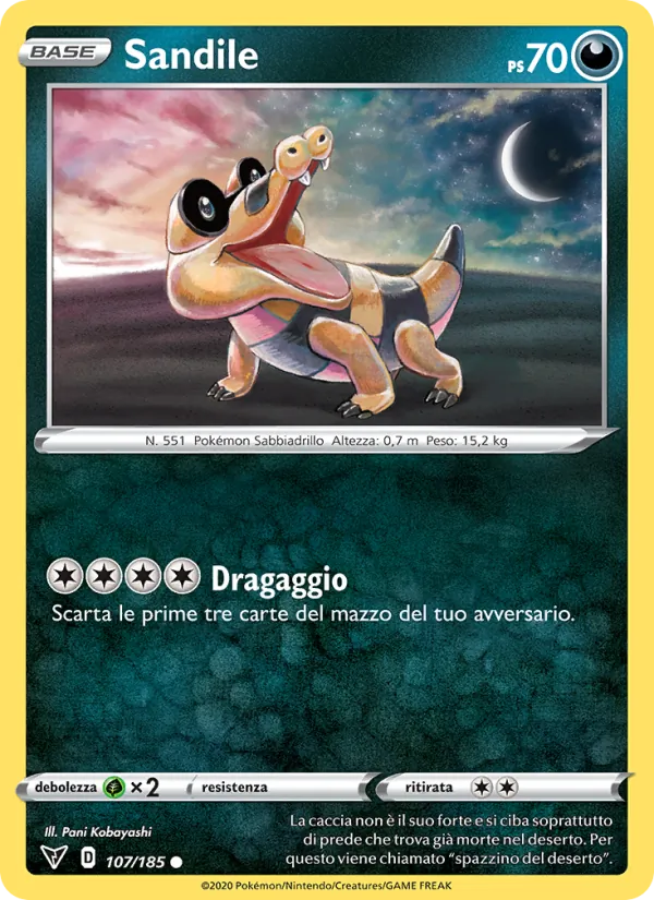 Sandile Voltaggio Sfolgorante 107/185