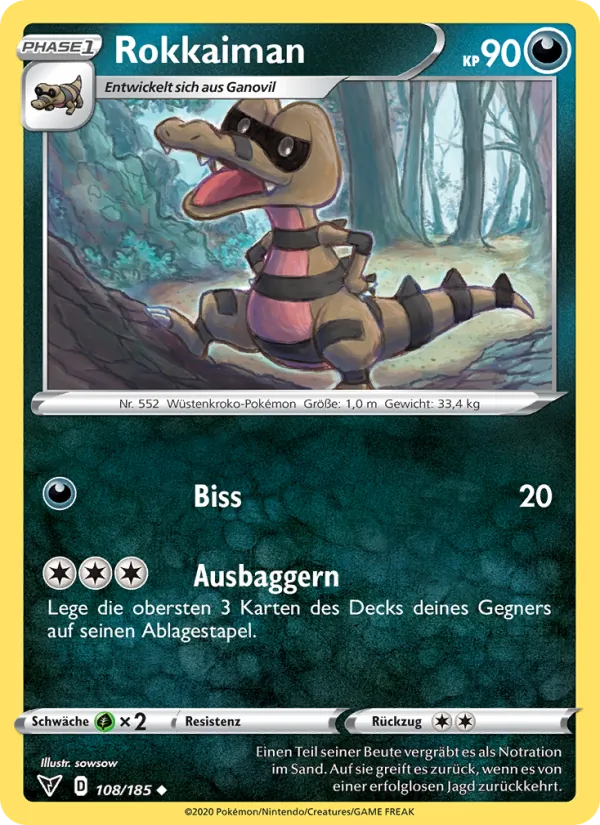 Rokkaiman Farbenschock 108/185