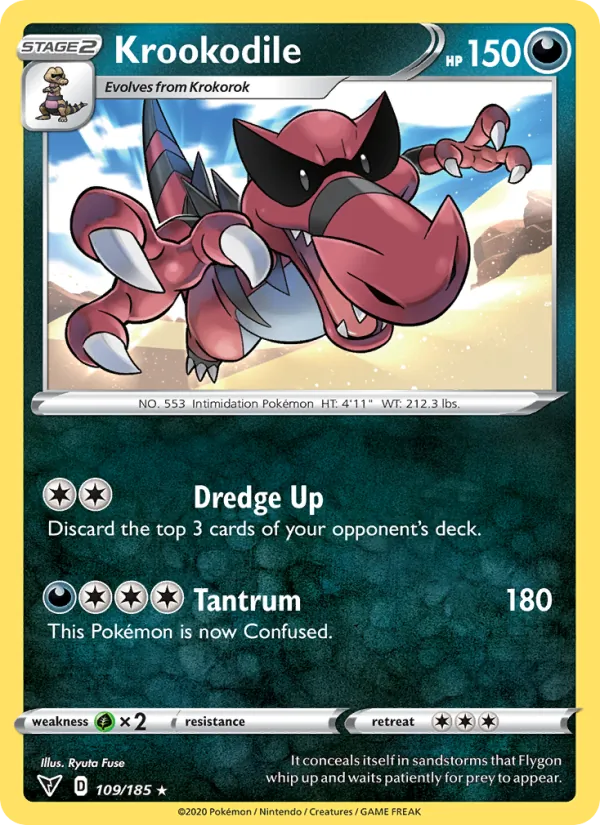 Krookodile Vivid Voltage 109/185