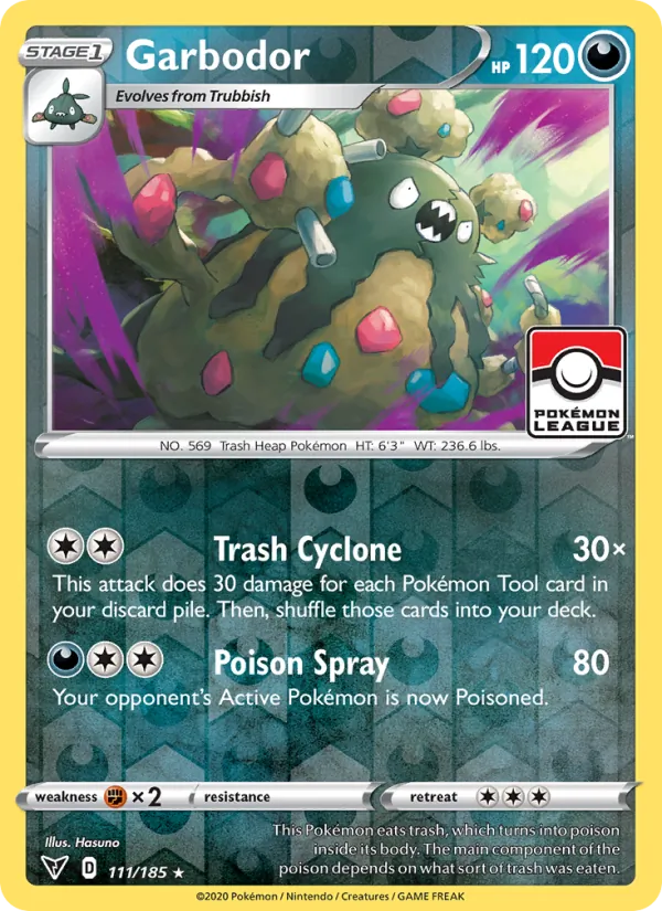 Garbodor Vivid Voltage 111/185