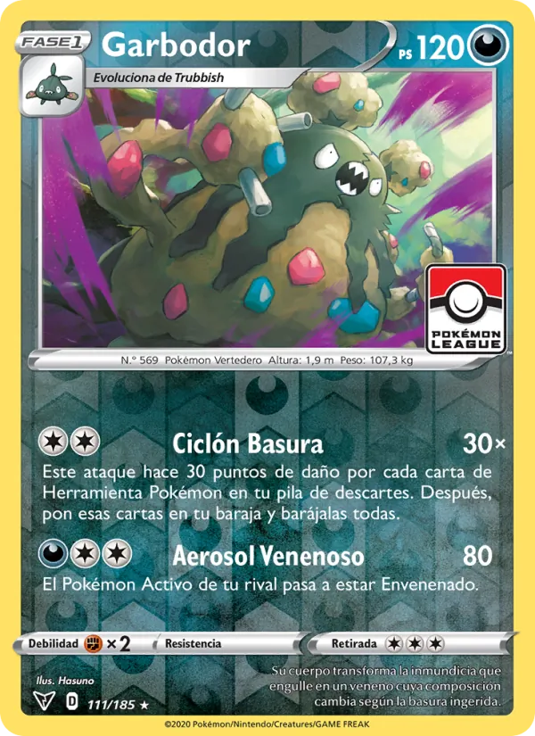 Garbodor Voltaje Vívido 111/185