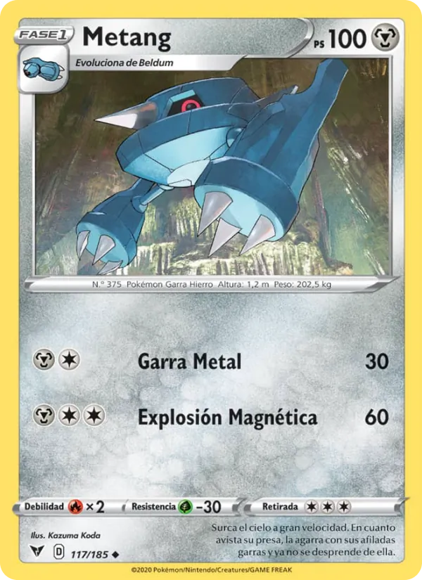 Metang Voltaje Vívido 117/185