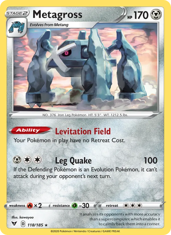 Metagross Vivid Voltage 118/185
