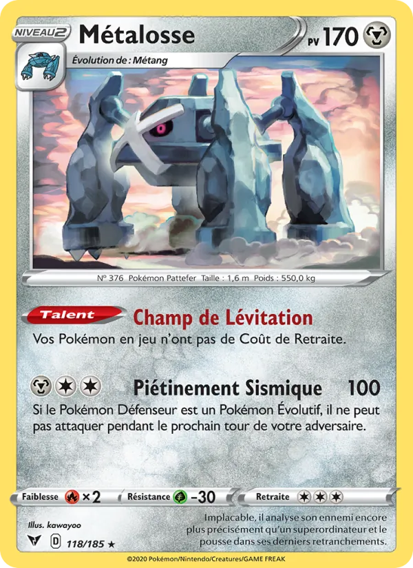 Métalosse Voltage Éclatant 118/185