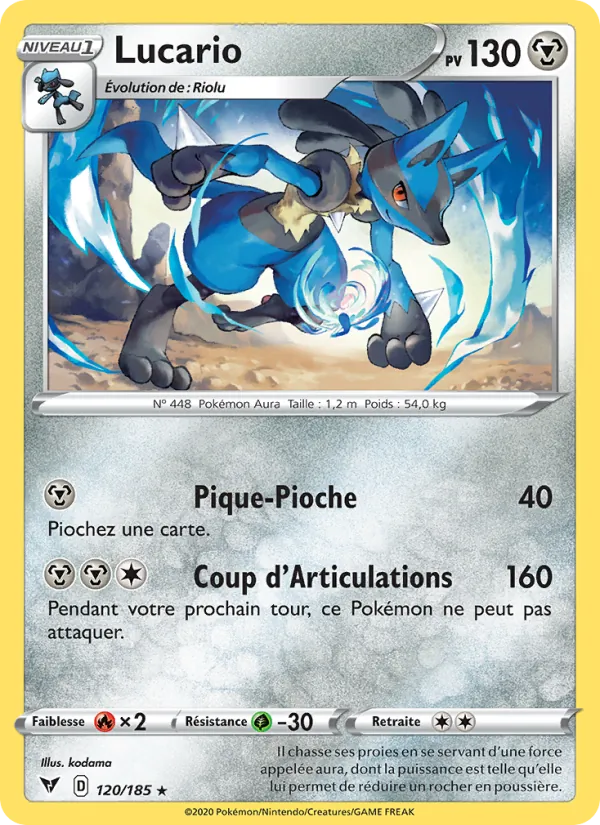 Lucario Voltage Éclatant 120/185