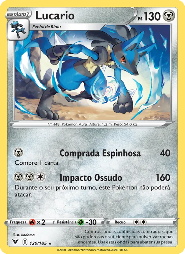 Lucario Voltagem Vívida 120/185