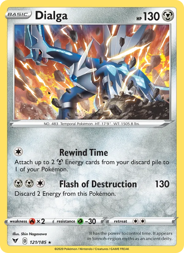 Dialga Vivid Voltage 121/185