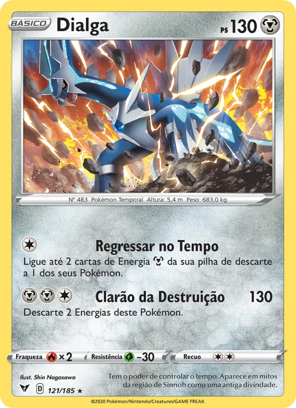 Dialga Voltagem Vívida 121/185