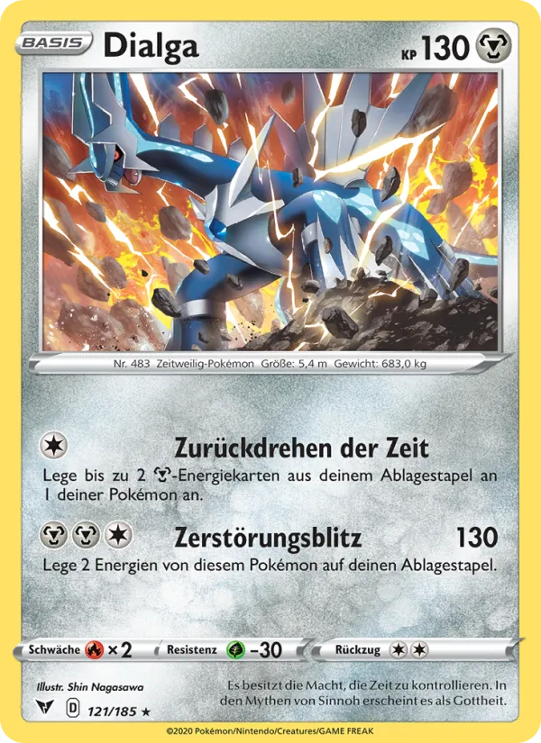 Dialga Farbenschock 121/185