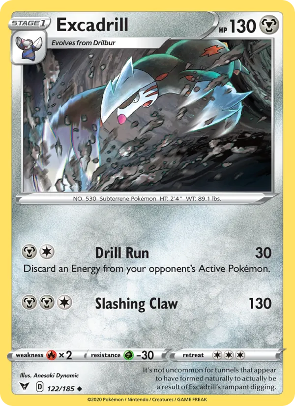 Excadrill Vivid Voltage 122/185