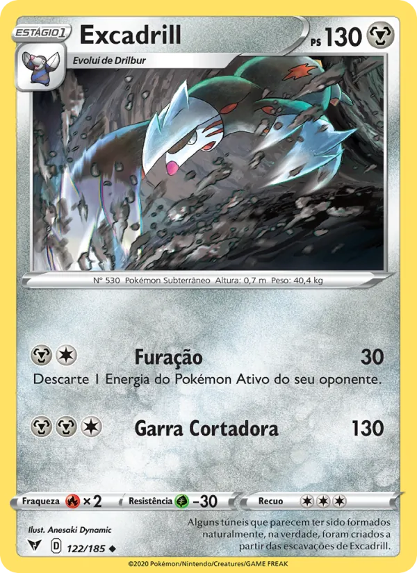 Excadrill Voltagem Vívida 122/185