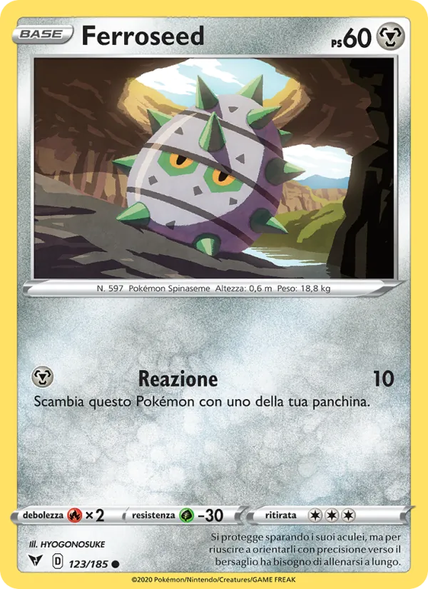 Ferroseed Voltaggio Sfolgorante 123/185
