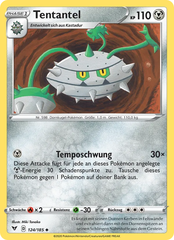 Tentantel Farbenschock 124/185