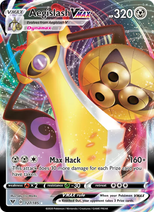 Aegislash VMAX Vivid Voltage 127/185