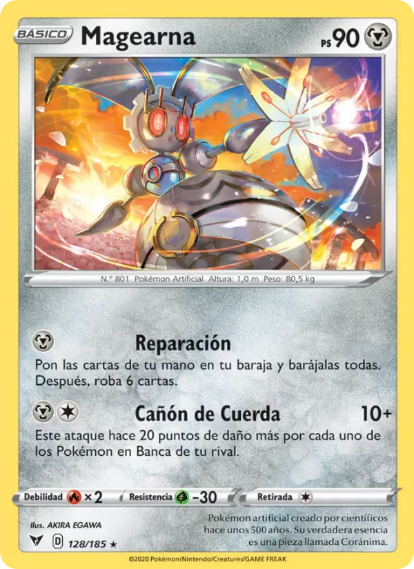Magearna Voltaje Vívido 128/185
