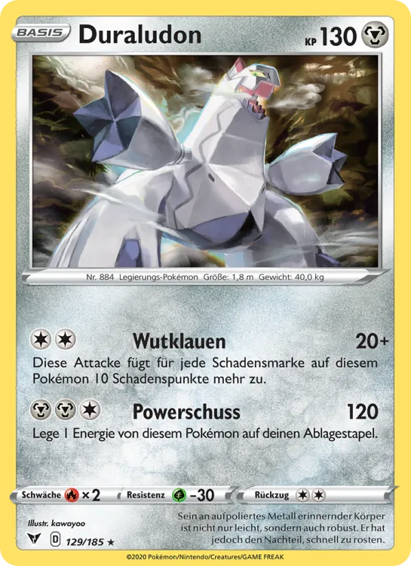 Duraludon Farbenschock 129/185