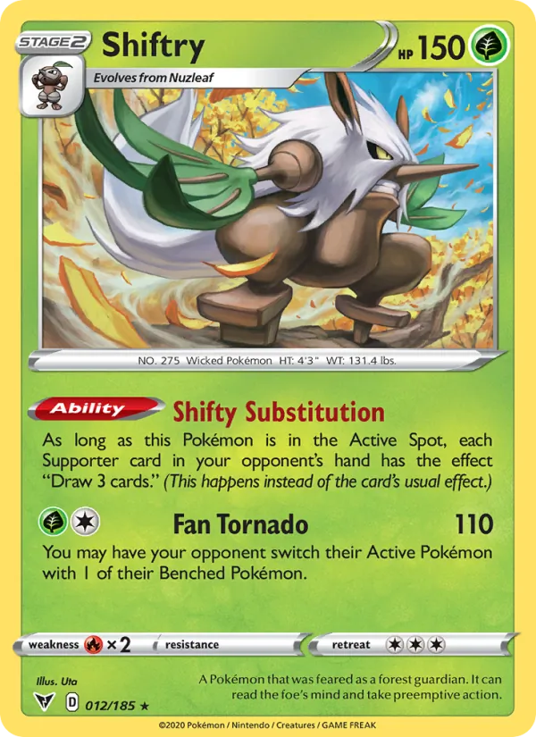 Shiftry Vivid Voltage 12/185