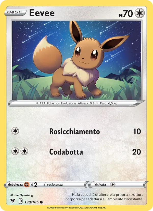 Eevee Voltaggio Sfolgorante 130/185