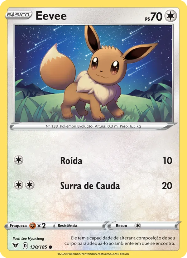 Eevee Voltagem Vívida 130/185
