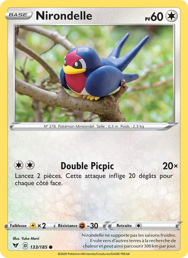 Nirondelle Voltage Éclatant 133/185