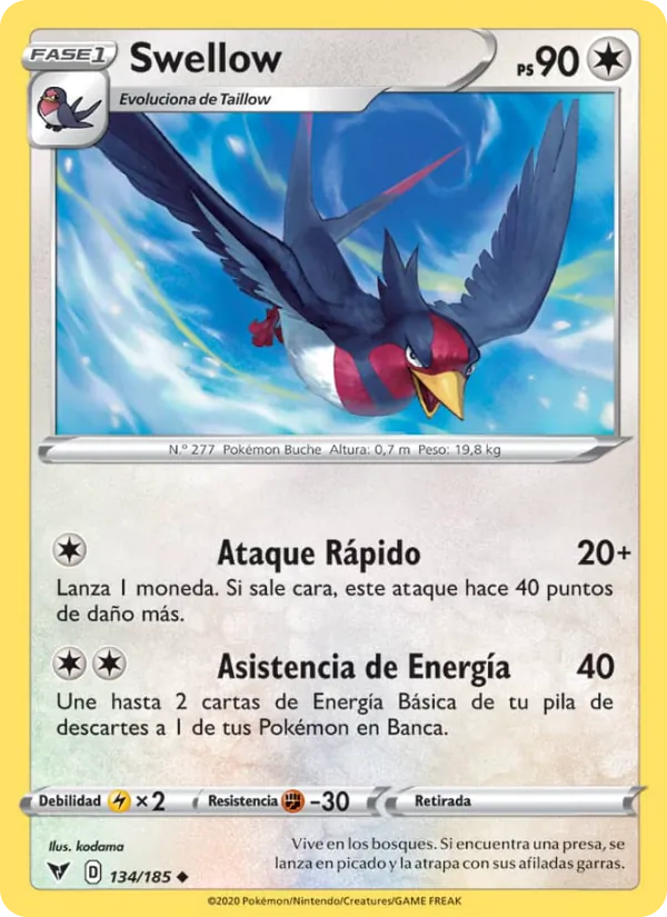 Swellow Voltaje Vívido 134/185
