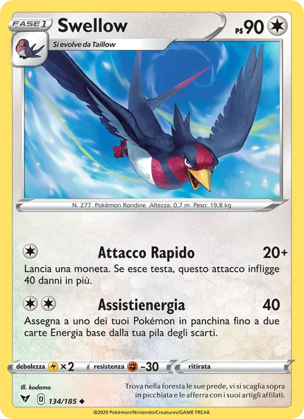 Swellow Voltaggio Sfolgorante 134/185