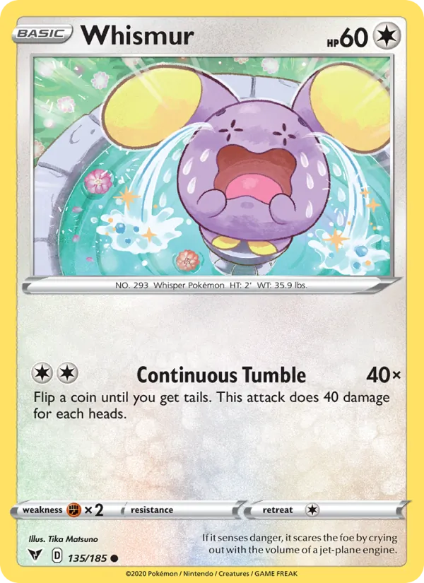 Whismur Vivid Voltage 135/185