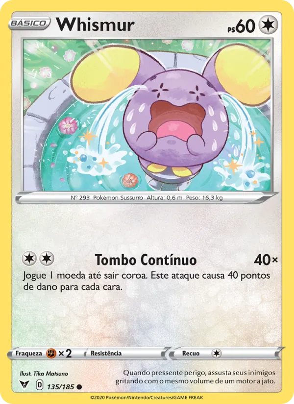 Whismur Voltagem Vívida 135/185