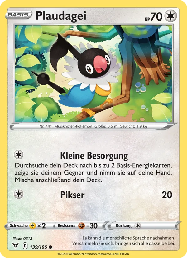 Plaudagei Farbenschock 139/185