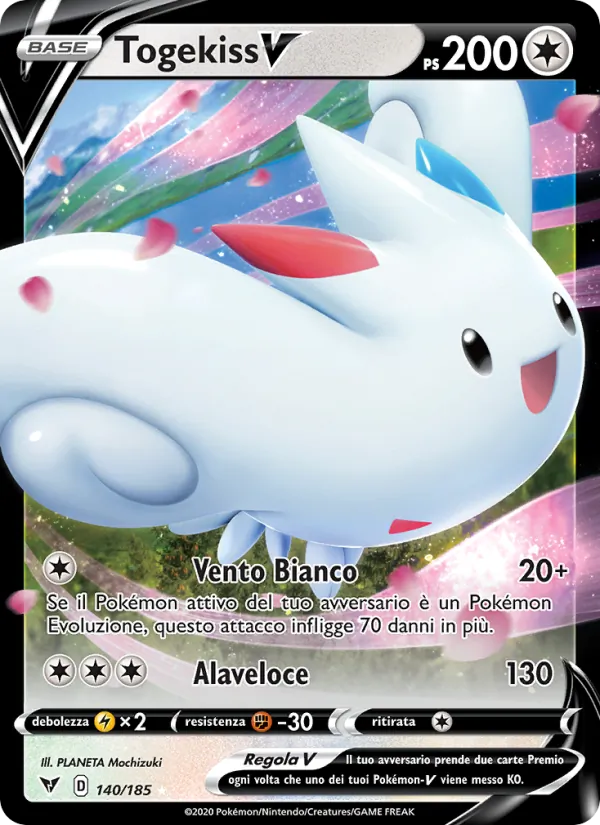 Togekiss V Voltaggio Sfolgorante 140/185