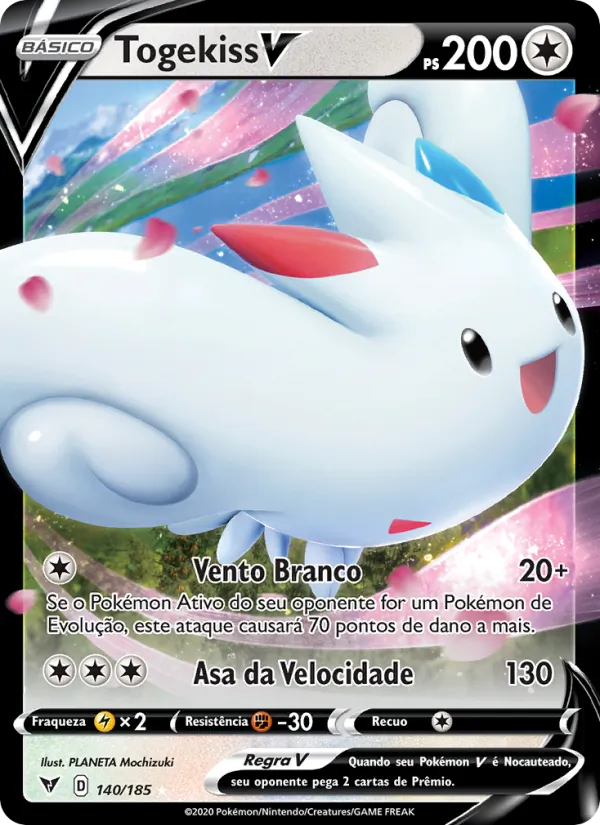 Togekiss V Voltagem Vívida 140/185
