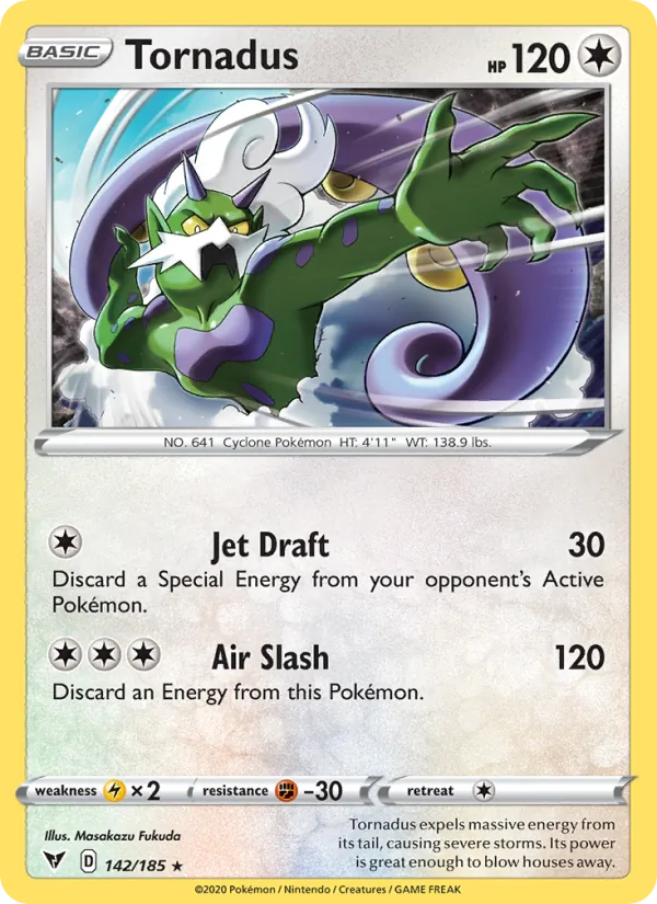 Tornadus Vivid Voltage 142/185