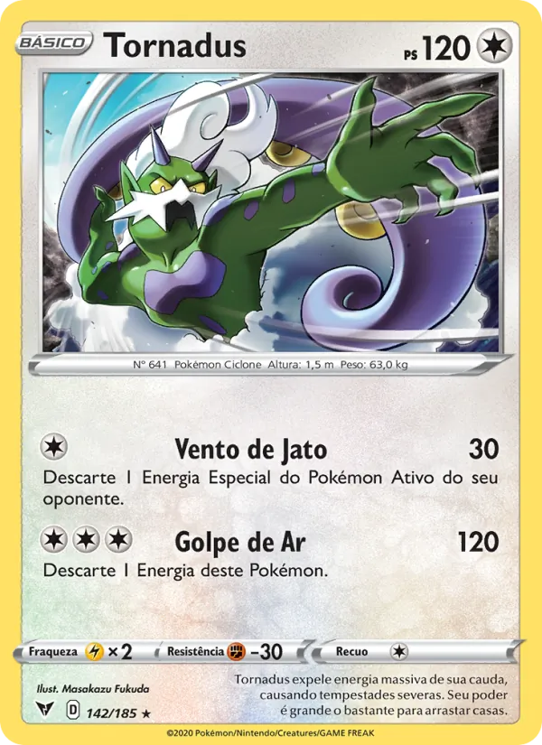 Tornadus Voltagem Vívida 142/185