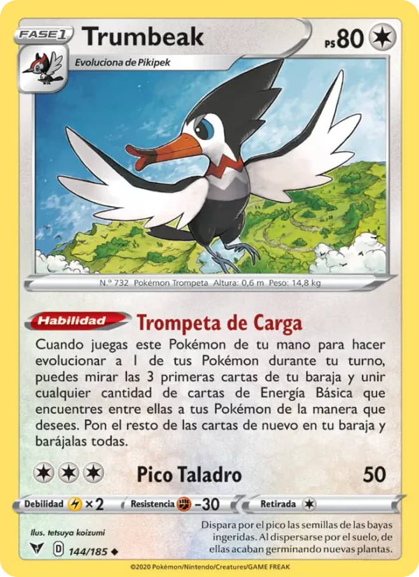 Trumbeak Voltaje Vívido 144/185