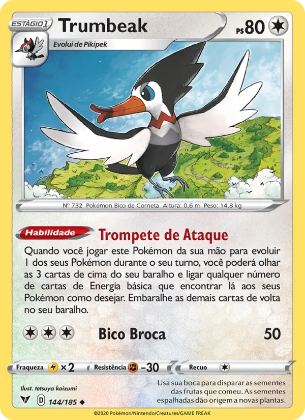 Trumbeak Voltagem Vívida 144/185