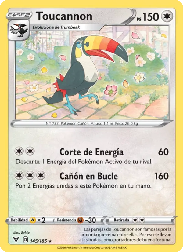 Toucannon Voltaje Vívido 145/185