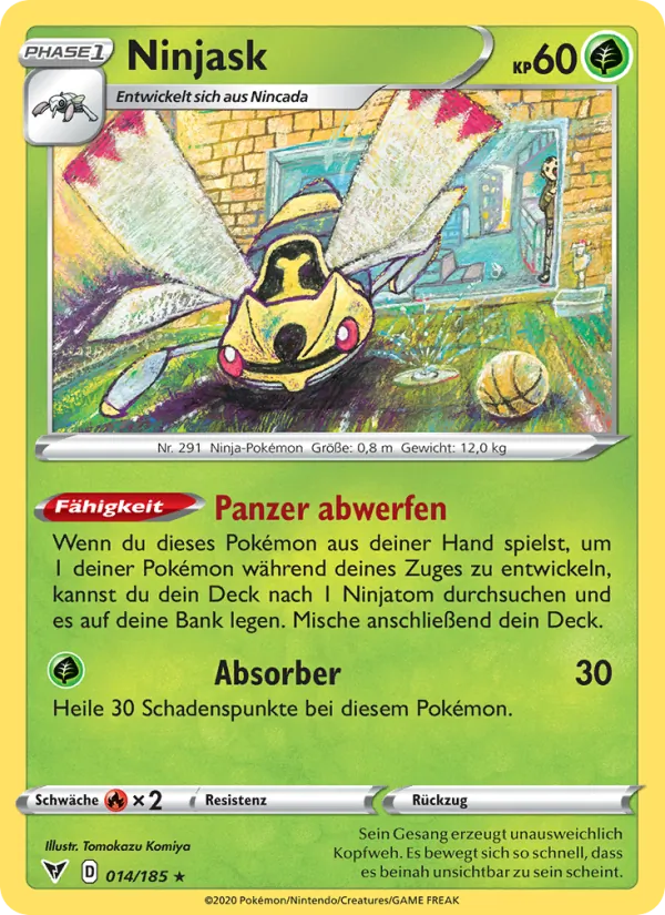 Ninjask Farbenschock 14/185