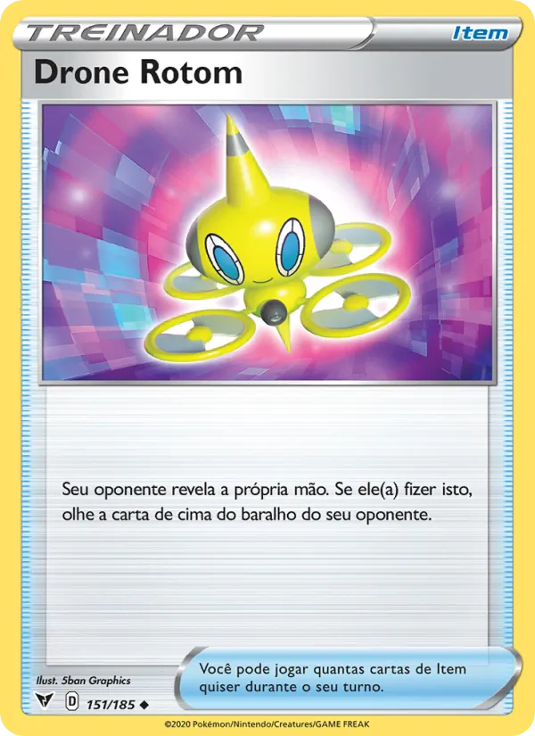 Drone Rotom Voltagem Vívida 151/185
