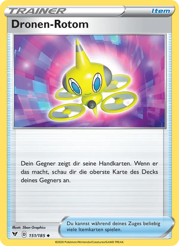 Dronen-Rotom Farbenschock 151/185