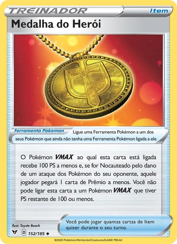 Medalha do Herói Voltagem Vívida 152/185