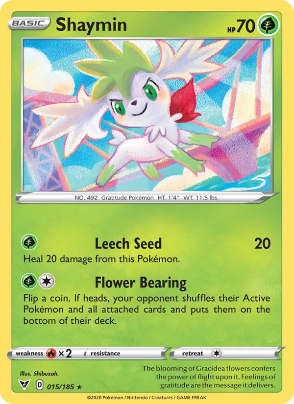 Shaymin Vivid Voltage 15/185