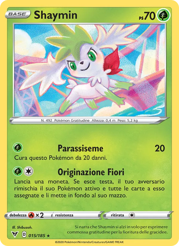 Shaymin Voltaggio Sfolgorante 15/185