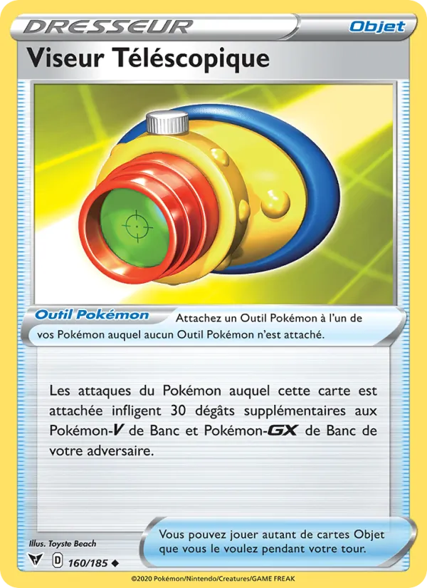Viseur Téléscopique Voltage Éclatant 160/185