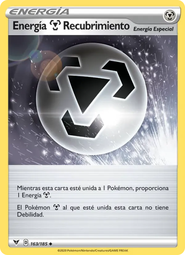 Energía Metal Recubrimiento Voltaje Vívido 163/185
