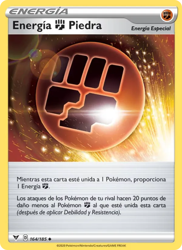 Energía Fighting Piedra Voltaje Vívido 164/185