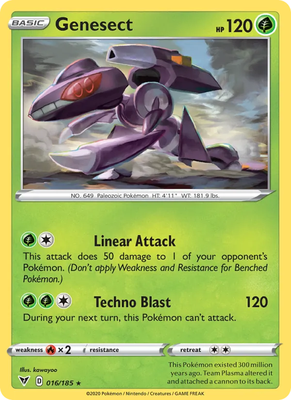 Genesect Vivid Voltage 16/185