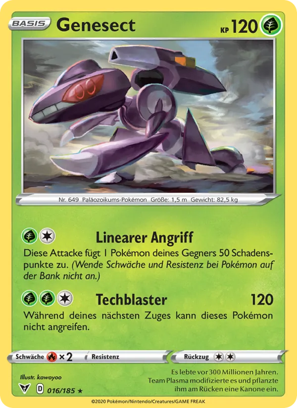 Genesect Farbenschock 16/185