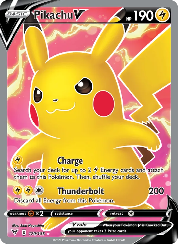 Pikachu V Vivid Voltage 170/185