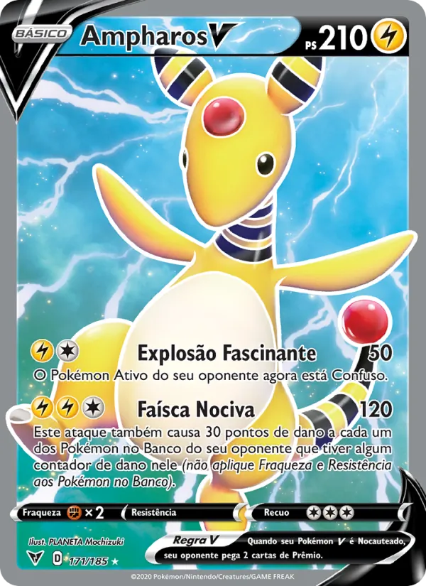 Ampharos V Voltagem Vívida 171/185